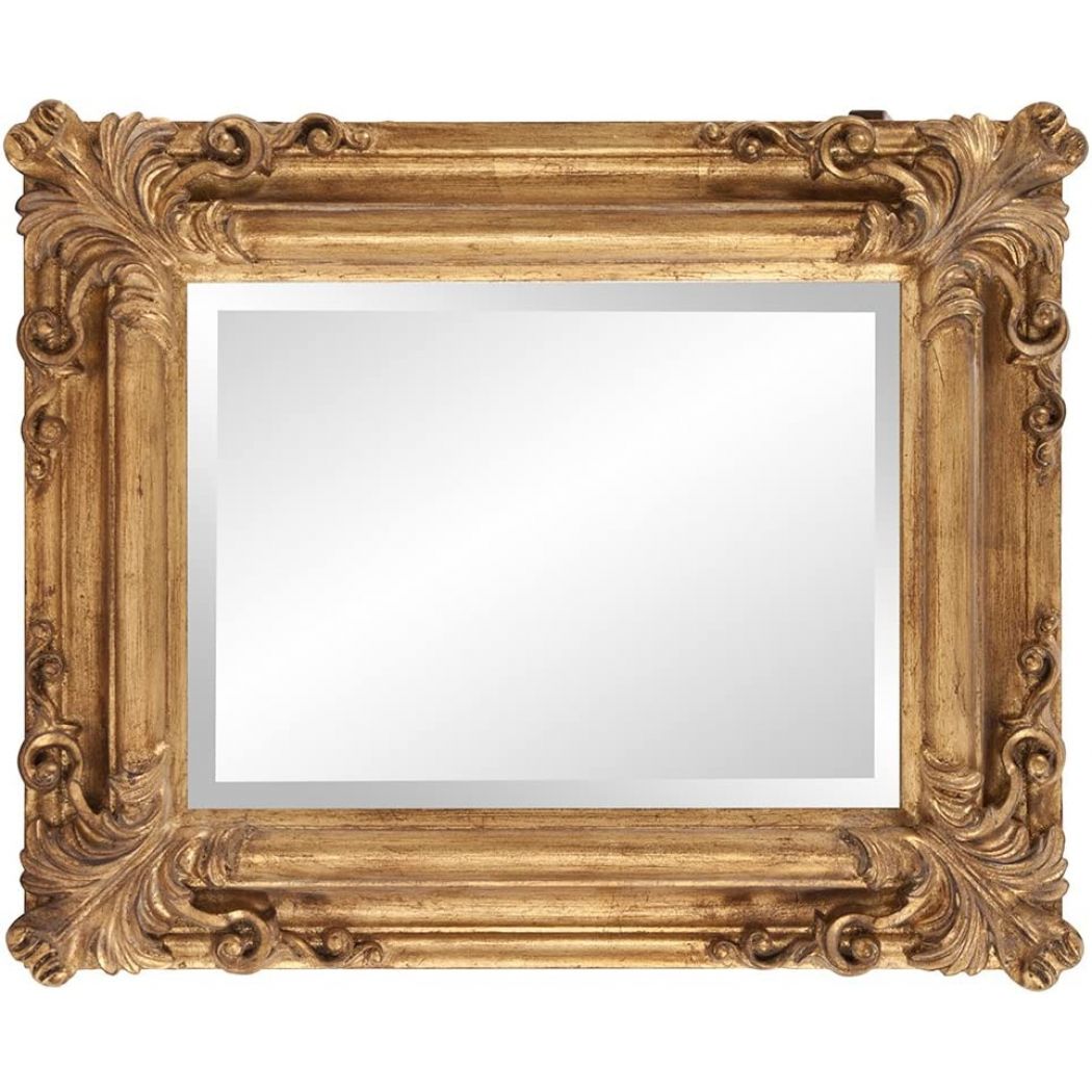 Beauty Salon Rectangular Antique Makeup Mirror